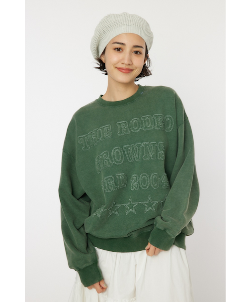 RCS加工パッチロゴスウェット