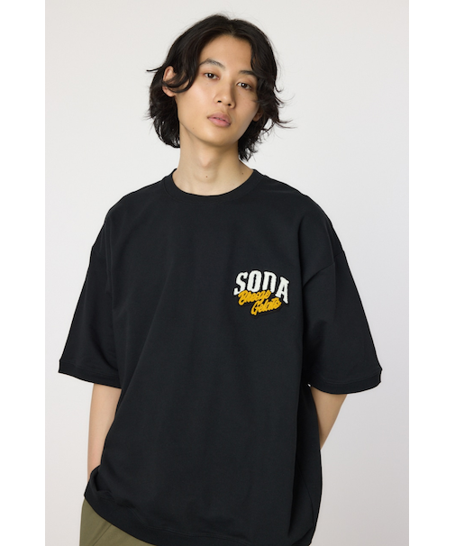 スムージーハーフスリーブスウェット