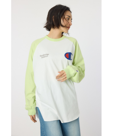 【Champion】ラグランTシャツ