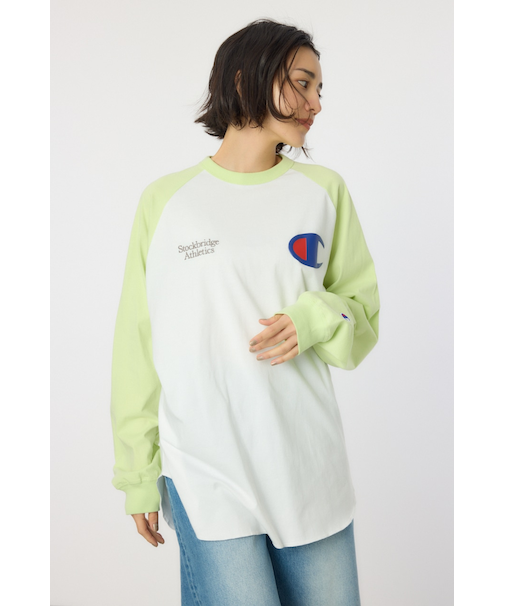 【Champion】ラグランTシャツ
