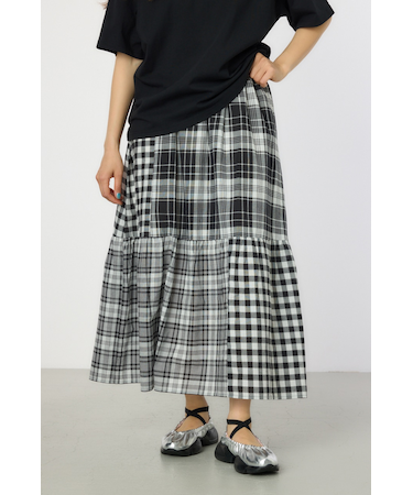クレイジーチェックスカート