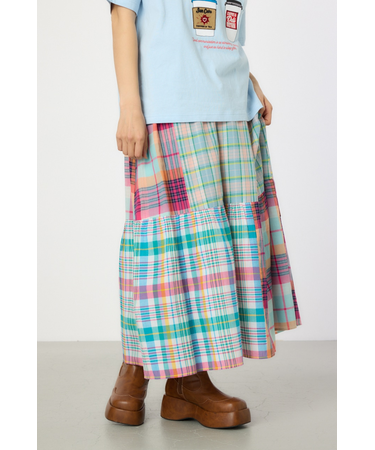 クレイジーチェックスカート