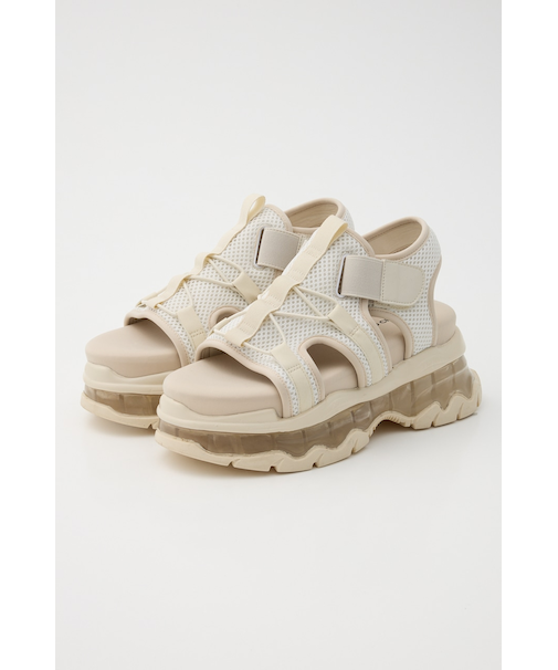 クリアソール ボリュームサンダル