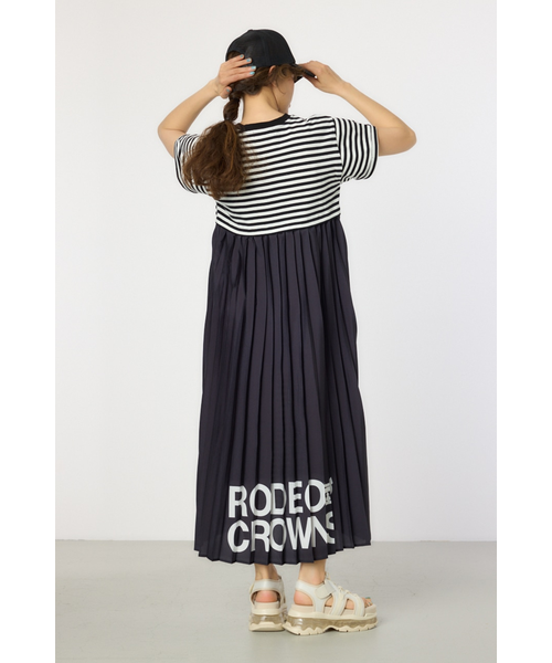 WEB限定】バックプリーツマキシワンピース｜ロデオクラウンズ
