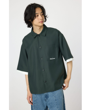 レイヤードデイジーシャツ