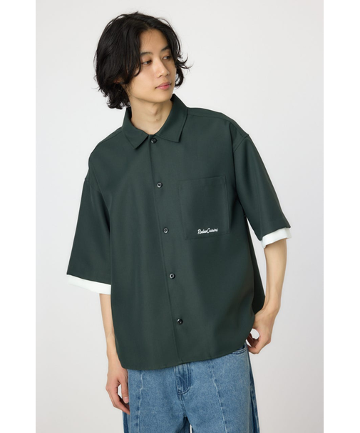 レイヤードデイジーシャツ