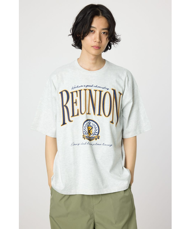 アップリケカレッジロゴTシャツ