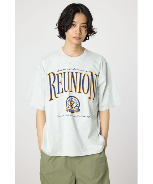 アップリケカレッジロゴTシャツ
