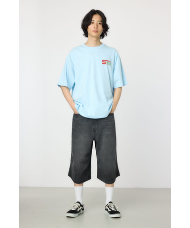 デニムバミューダパンツ