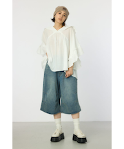 デニムバミューダパンツ
