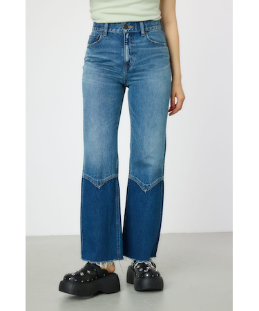 HEM WESTERN デニムパンツ