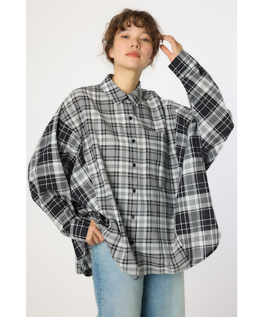 クレイジーチェックシャツ