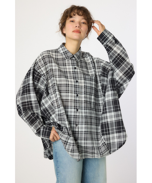 クレイジーチェックシャツ