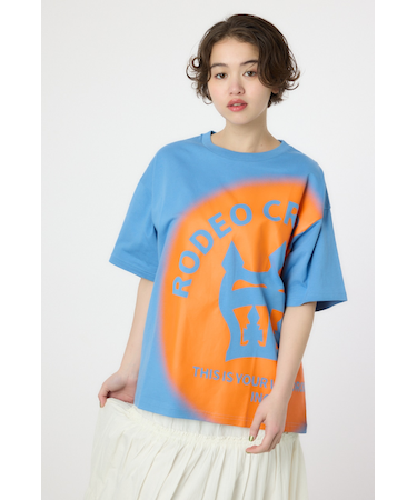 クラウン ハーフトーン Tシャツ