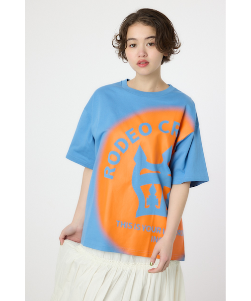 クラウン ハーフトーン Tシャツ