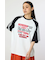 VariousラグランラインTシャツ