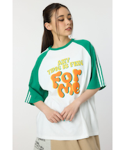 VariousラグランラインTシャツ