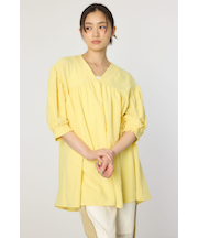 ギャザーチュニック2WAYブラウス