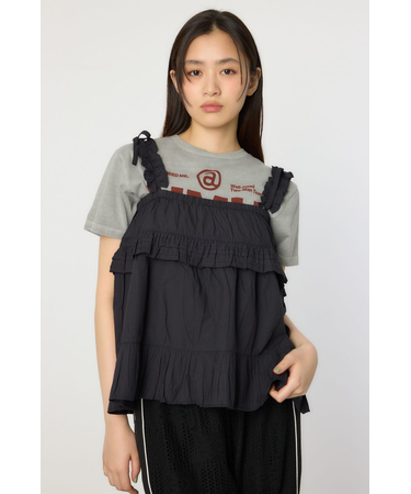 2WAYフリルキャミソール