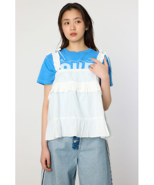 2WAYフリルキャミソール