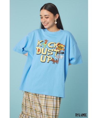 【UNISEX】(Ryu Ambe)MOTIF刺繍Tシャツ