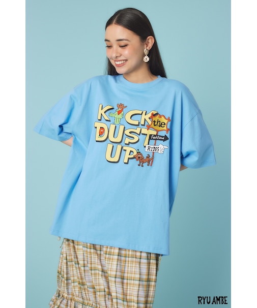 【UNISEX】(Ryu Ambe)MOTIF刺繍Tシャツ
