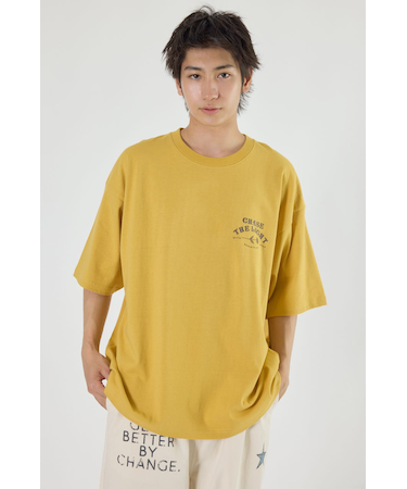 サークルフラワーTシャツ