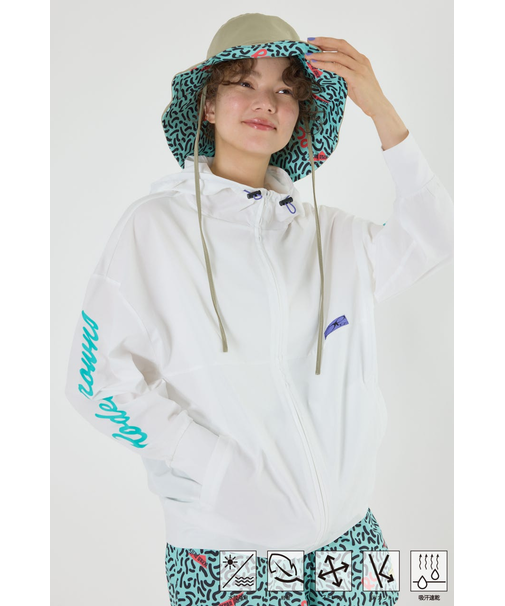 (OP)ラッシュガード ジップパーカー