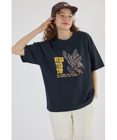 Embroidery motif Tシャツ