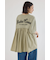 バックギャザードッキングTシャツ