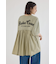 バックギャザードッキングTシャツ