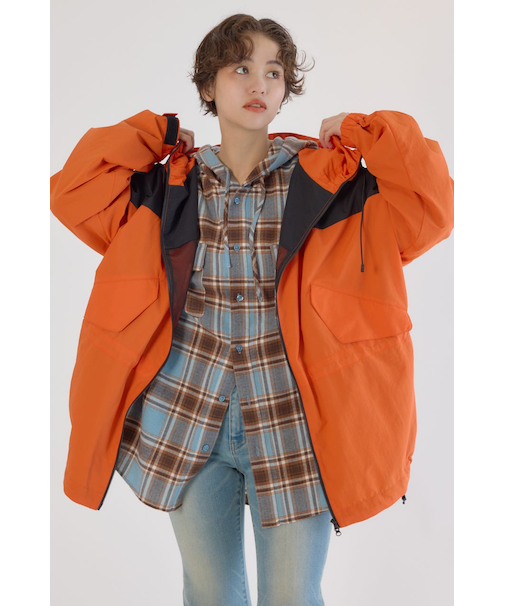 (UNISEX)RCSワイドマウンテンパーカー