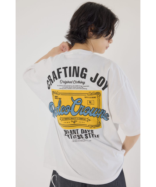 コール＆デニムパッチTシャツ｜ロデオクラウンズ／ロデオ