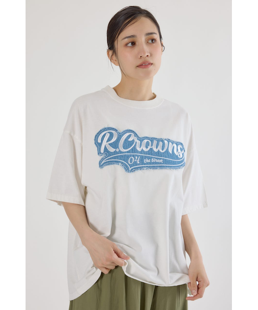 ツイルパッチTシャツ