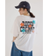 フラワークロスパッチTシャツ
