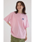 フラワークロスパッチTシャツ