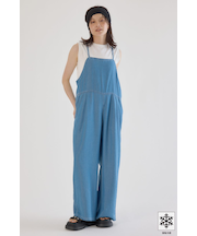 クールデニムリボンサロペット