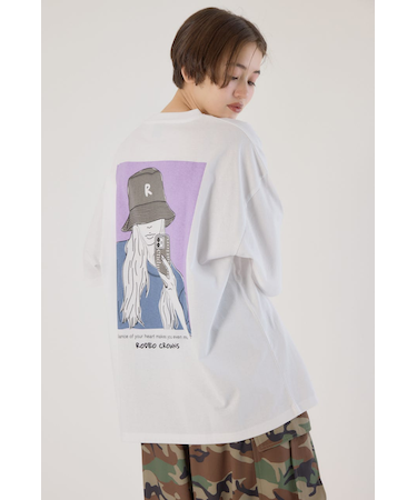 ボックスガールTシャツ