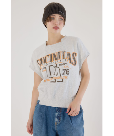 slide collegeスウェットトップス