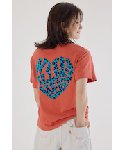 Heart Leopard Tシャツ