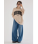 CURVE LOGOコンビニットワンピース