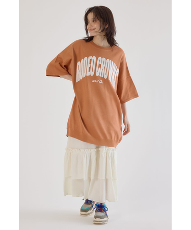 CURVE LOGOコンビニットワンピース