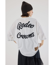 カラーステッチVネック5分袖Tシャツ