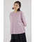 カラーステッチVネック5分袖Tシャツ