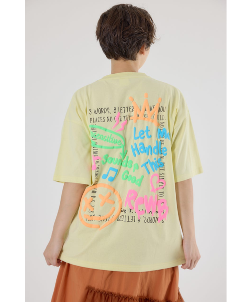 【UNISEX】NEON GRAFFITI Tシャツ