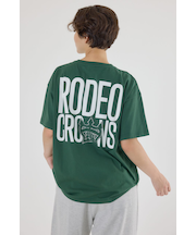 スタッズCROWNロゴTシャツ