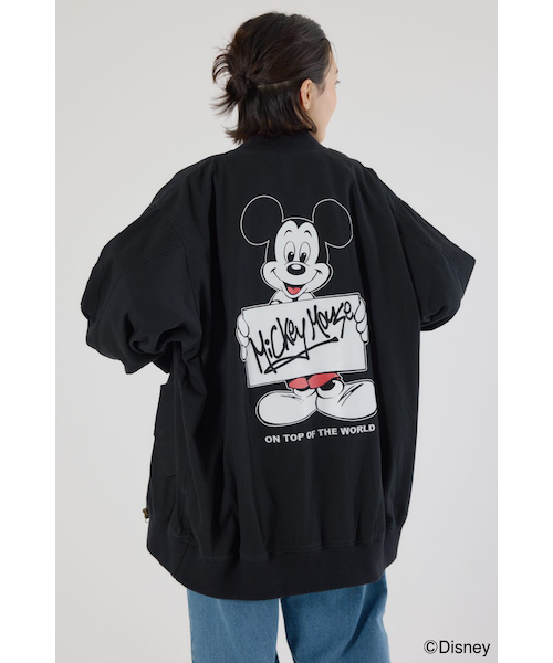 UNISEX】（ミッキー） ミリタリーブルゾン｜ロデオクラウンズ／ロデオ