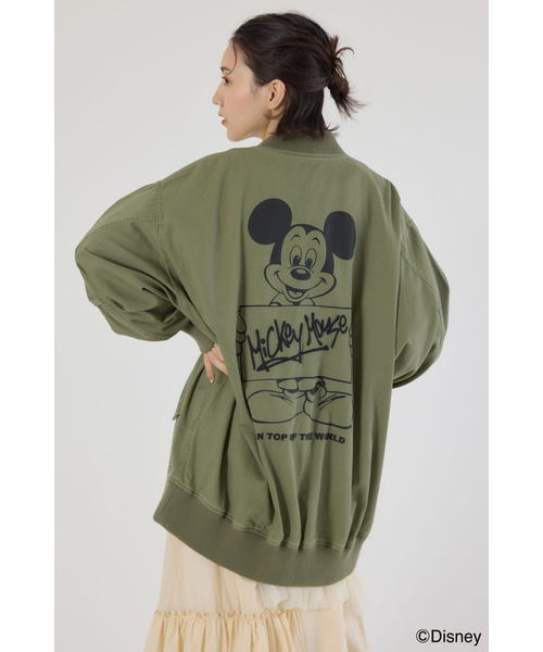☆ロデオクラウンズ☆超美品♪オールドミッキー×チェックリバーシブルMA-1 ☆ロデオクラウンズ☆超美品♪オールドミッキー×チェック