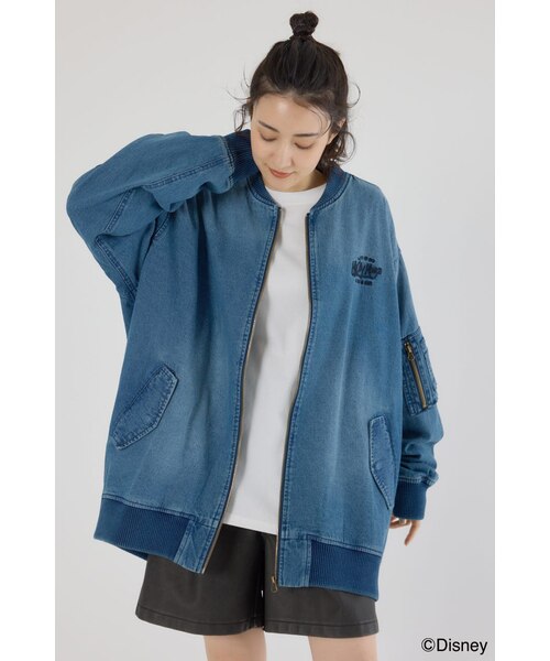 UNISEX】（ミッキー） ミリタリーブルゾン｜ロデオクラウンズ／ロデオ