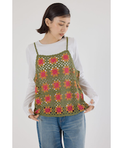 FLOWERクロシェキャミソール